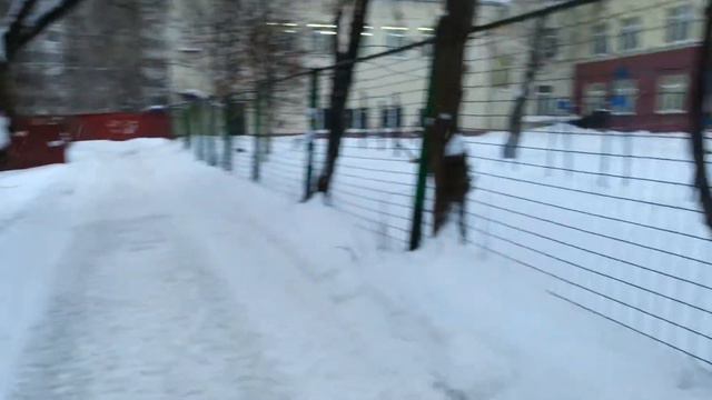 Среда. После работы. Пешком домой Начала снегопада . смотреть онлайн