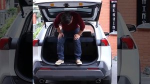 Шторка в багажник с крышкой Toyota RAV4 2019-