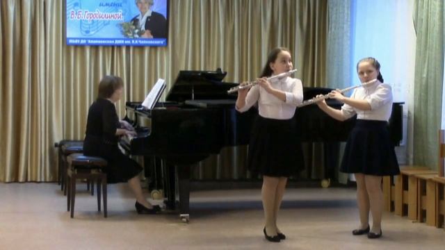 94 Дуэт флейт Мелкозерова Полина, Сизикова Анна, г Алапаевск, Анданте смотреть онлайн