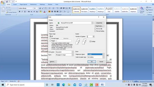 Print Preview in microsoft word//বাংলায় শিখুন MS WORD смотреть онлайн