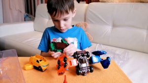 Трансформация Тоботов в Гига 7