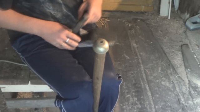 Моя шабашка,или как обточить каблук и поставить набойку. смотреть онлайн