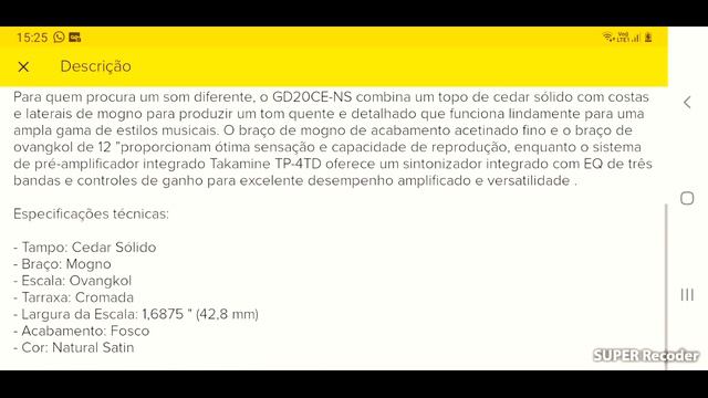 POR ESSA FAIXA DE PREÇO - QUAL DESSES VIOLÕES DO MERCADO LIVRE EU LEVARIA? смотреть онлайн