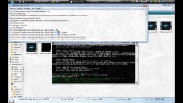 SQLi Desde Sqlmap En Windows (xp, vista, w7) смотреть онлайн