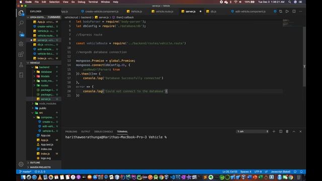 React crud app in sinhala - 9 | React crud app from scratch - Server.js смотреть онлайн