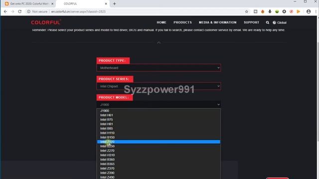 Colorful : Motherboard Drivers Update Or Free Download