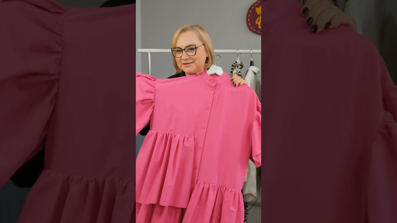 А Вы носите вещи розового цвета? #курсышитья #хочушить #рубашка #натальяраздомахина #маринамихина смотреть онлайн