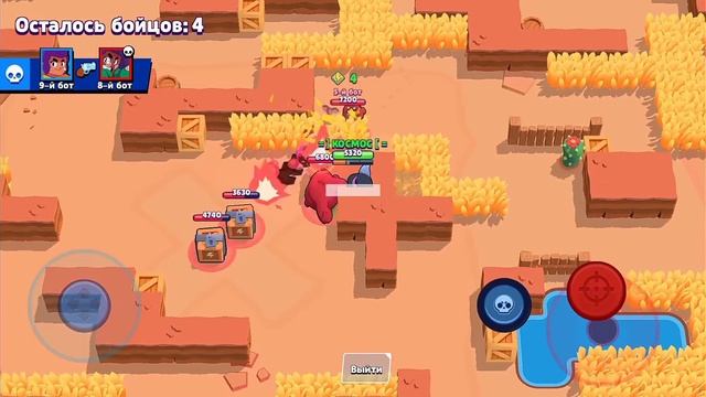 Як залізти Мортісом у стену Бравл Старс смотреть онлайн