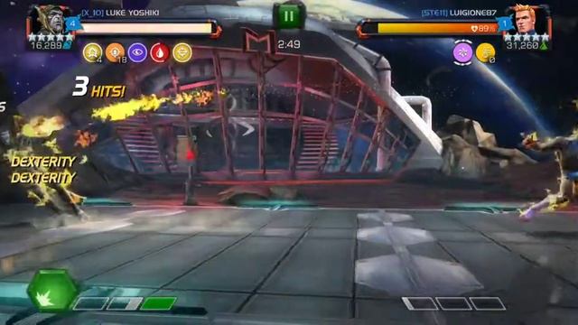MCOC - AW Tier 3: node 53 Human Torch смотреть онлайн