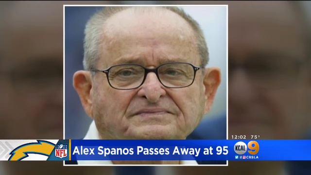 Chargers Owner Alex Spanos Dies At Age 95 смотреть онлайн