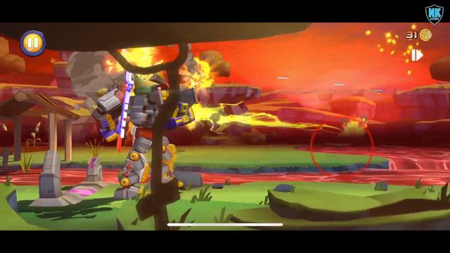 Angry Birds Transformers 2.0 - Volcanicus - Day 1 - Featuring Volcanicus смотреть онлайн