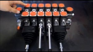 6РС100 - болгарский гидрораспределитель с джойстиками на экскаватор ЭО2626 ЭО2621 на базе МТЗ и ЮМЗ