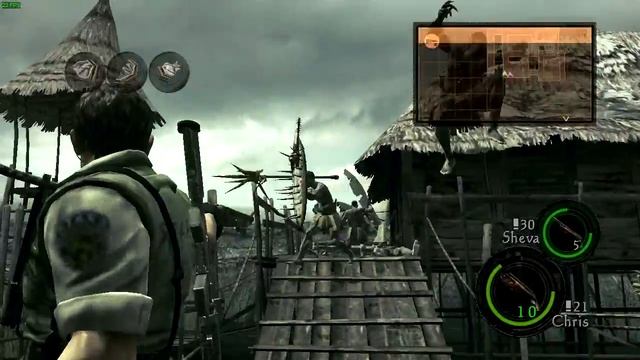 Resident Evil 5: Gold Edition - Capítulo 3-1 - Veterano - Co-op Ron HWT смотреть онлайн