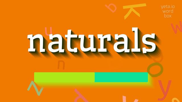 HOW TO PRONOUNCE NATURALS? #naturals смотреть онлайн