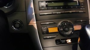 ТОЙОТА АУРИС Диагностика климат контроля.