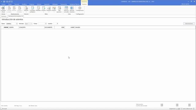 CONTASOL 3 Introducción de asientos смотреть онлайн