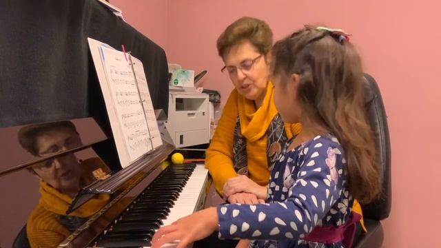 J.S.Bach. Musette. Piano Lesson #2. Clara M. (6) Irina Gorin смотреть онлайн