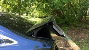 Открытие багажника honda civic с одной торсионой от тайп р и стоковой