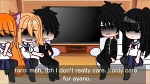 Yandere simulator reacts to taro |MY AU | Yandere Simulator