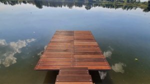 Как правильно укрепить берег шпунтом ПВХ! Постройка небольшого пирса! Bereglux!