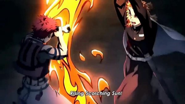 Akaza vs Rengoku | HD