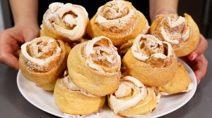 Лёгкий Рецепт ТВОРОЖНОГО Печенья! 😍 Печенье из ТВОРОГА "Розочки" – вкусное и нежное!