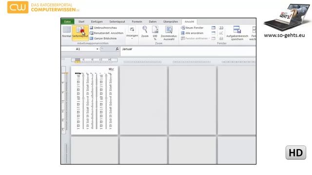 Excel Seiten passend ausdrucken - TUTORIAL смотреть онлайн