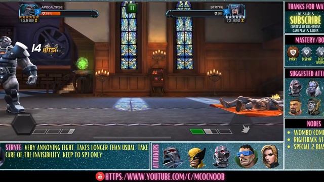 MCOC: Act 7.4.5 - Wombo Combo, Right Back At It & Special 2 Bias (Book 2, Act 1.4) - Mr. Negative смотреть онлайн