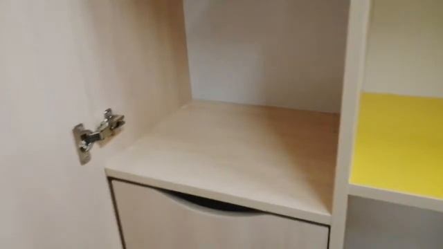 Шкаф домиком СКАЗКА, молочный дуб и желтый. Шкаф домик смотреть онлайн