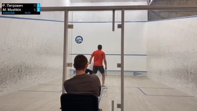 Руслан Петрович vs Maksym Mushkin - Kharkiv squash league 2 смотреть онлайн