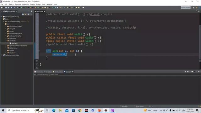 Java Certification-OCA | Methods in Java | All Concepts & Questions | #javatutorial #oca смотреть онлайн