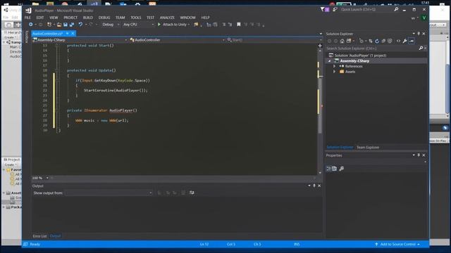 How to stream audio from server in Unity 3D смотреть онлайн