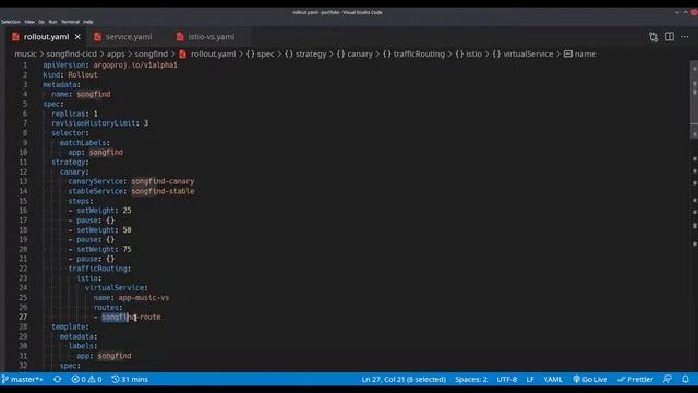 [Canary Release] Tekton + Argocd + Argo Rollouts + Istio смотреть онлайн