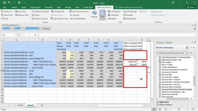 Adding Excel Formulas in Oracle Planning and Budgeting Cloud смотреть онлайн