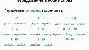 Чередование в корне слова (5 класс, видеоурок-презентация)
