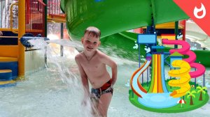Аквапарк Сочи Красная поляна/Горки в аквапарке /спасение утопающего