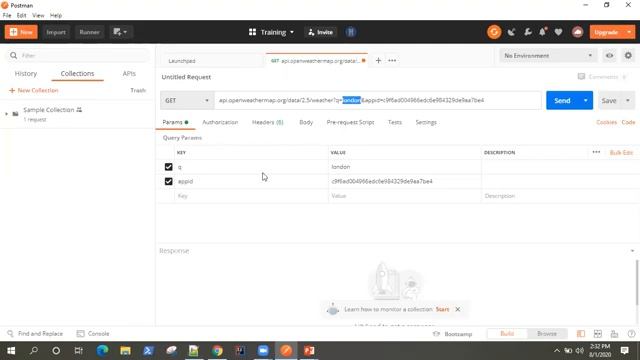 Postman Tutorial - Sending first Get Request in Postman смотреть онлайн