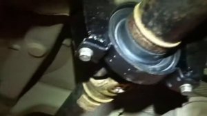 ssangyong actyon замена подвесного подшипника. Итог работы.Часть 3