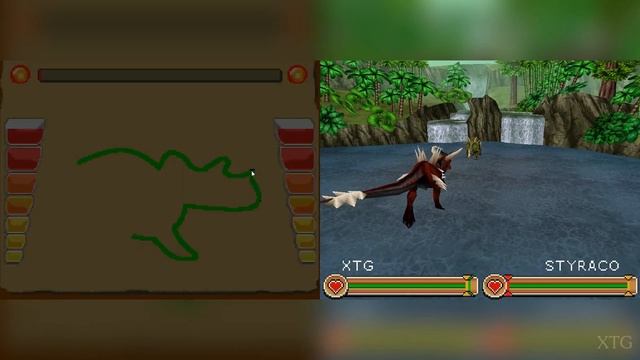 Battle of Giants: Dinosaurs Nintendo DS Gameplay HD (DeSmuME) смотреть онлайн
