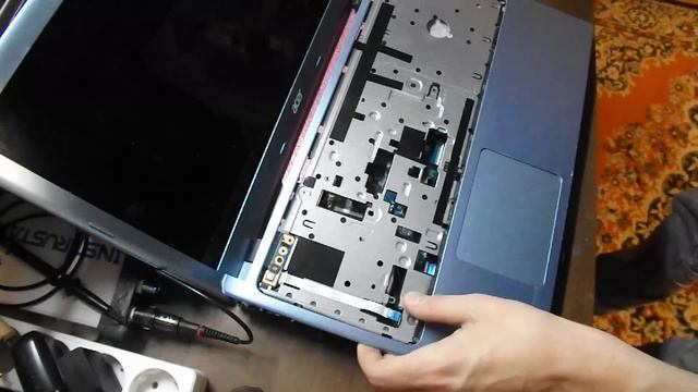 Разборка ноутбука Acer Aspire V5 смотреть онлайн
