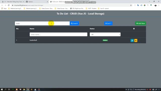 Demo - To Do List App | Vue JS, Local Storage #tdtlovejs смотреть онлайн
