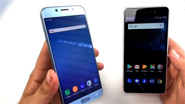 Samsung Galaxy J7 2017 vs Nokia 6 Сравнение / Кто лучше? Идентичные смартфоны? смотреть онлайн