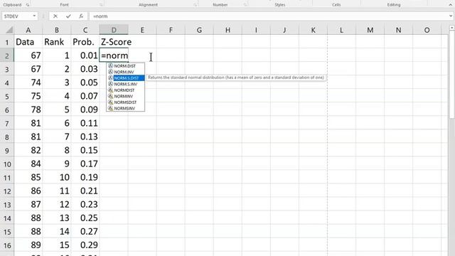 How to Draw a QQ Plot (Normal Quantile Plot) Using Excel смотреть онлайн