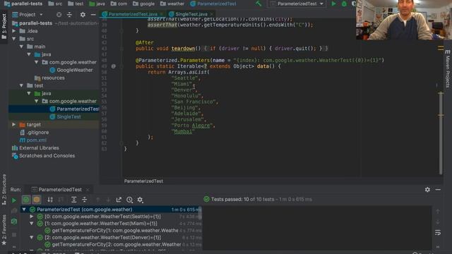 Running Selenium Tests in Parallel with Maven Surefire Plugin смотреть онлайн