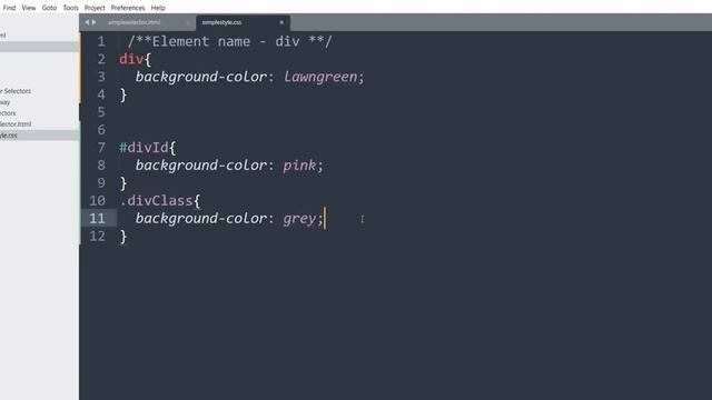 What is CSS Simple Selector ? | CSS Tutorial смотреть онлайн