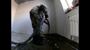 МОКРАЯ или ПОЛУСУХАЯ стяжка с теплым полом? Одно из мнений.....