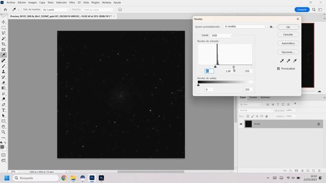 Marathon Messier. Ejemplo de Procesado de M101 con SiriL, Photoshop y Topaz DeNoise AI. смотреть онлайн