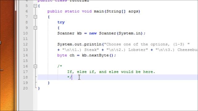 Java Tutorial 21 - Try and Catch (Exception) смотреть онлайн