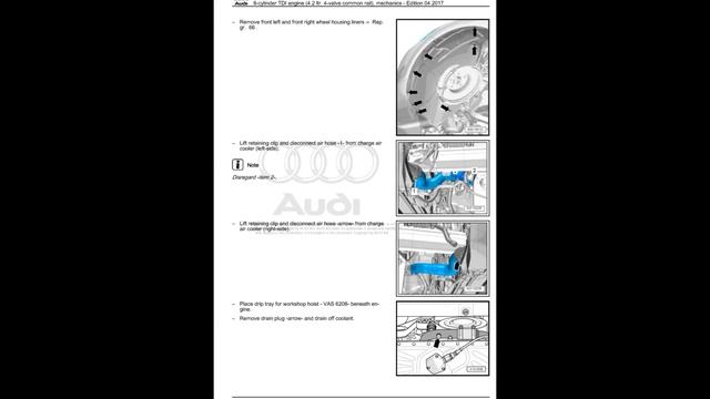Audi Q7 (4L,4LB) 2007-2015 - Service Manual / Repair Manual - Wiring Diagrams смотреть онлайн