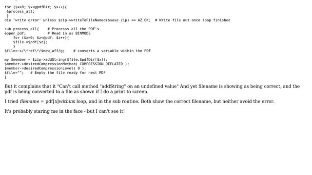Perl Archive::Zip weird response смотреть онлайн
